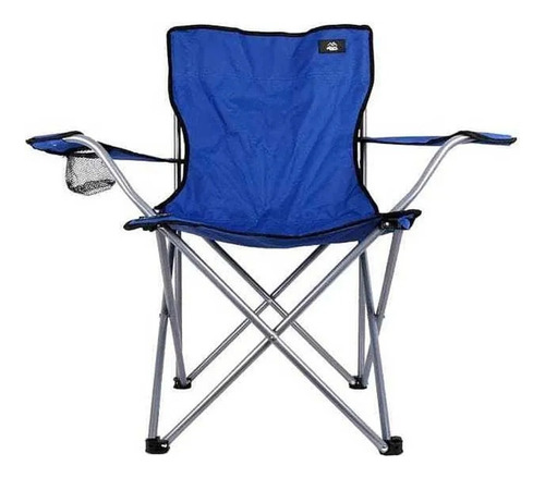 Silla Director Plegable Camping Apoya Brazos Soporta 120 Kg