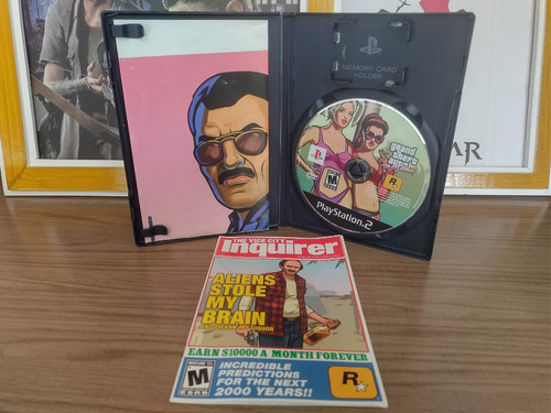 Gta: Vice City Stories Original Com Mapa Item De Coleção Usa (Recondicionado)