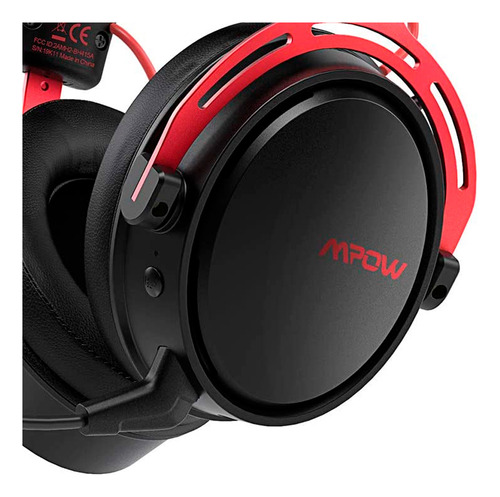 Auriculares Gamer Air Se Mpow BH439a negros