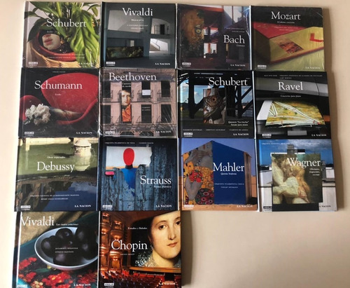 Colección Grandes Maestros Música Clásica Lote 14 Vls + Cds
