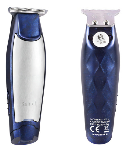 Máquina De Acabamento E Corta Cabelo Sem Fio Kemei Km-5021