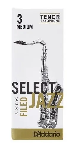 Caixa C/ 5 Palhetas Select Jazz Filed - Sax Tenor 3 Medium