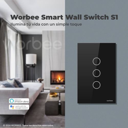 Interruptor Inteligente Con Y Sin Neutro Wifi 1-2-3 Canales