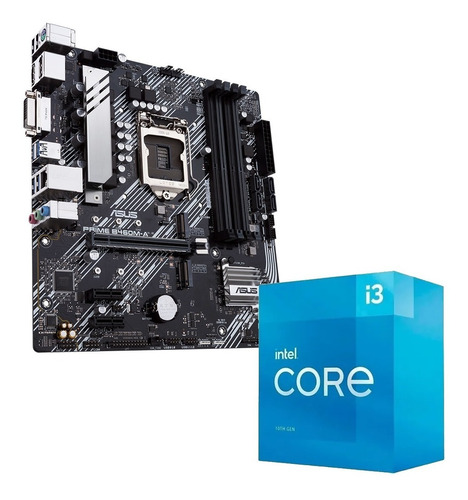 Combo Actualizacion Asus Prime B460m-a + Intel Core I3 10105