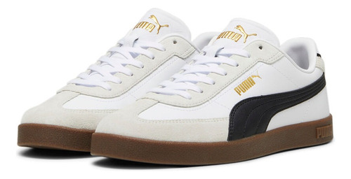 Zapatillas Puma Club Ii Era Para Hombre - Ancho Estrecho Blanco 42 Eu