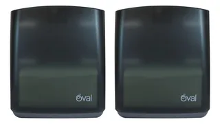 2 Dispensadores Oval Toalla Interdoblada / Sanitas Largo