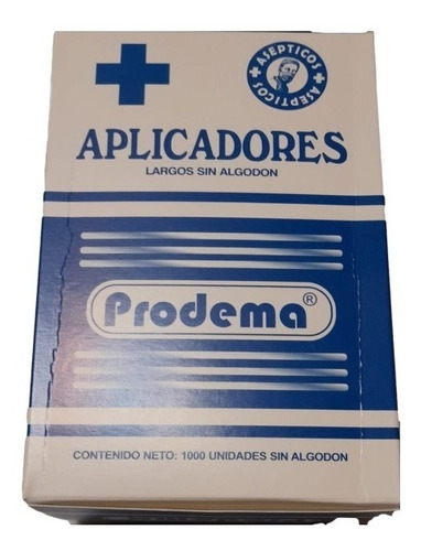 Aplicadores De Madera Sin Algodón