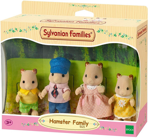 Sylvanian Families Familia De Hamsters Juguete Accesorio Ax®