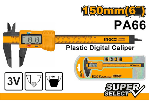 Calibre Digital Super Select Ingco Hdcp16150 - Smf