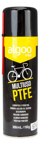 Lubrificante Bike Algoo Pro Multiuso Ptfe 300 Ml 12x