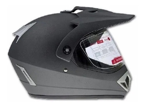 Casco Moto V Can V 370 Gris Mate Talle Xl