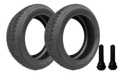 Kit 2 Pneu 225/45/17 Remold Com Borracha Vipal +2 Bico