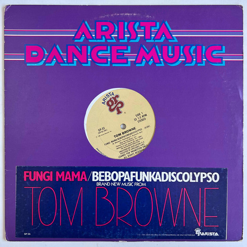 Tom Browne - Fungi Mama - 12'' Single Vinil Us