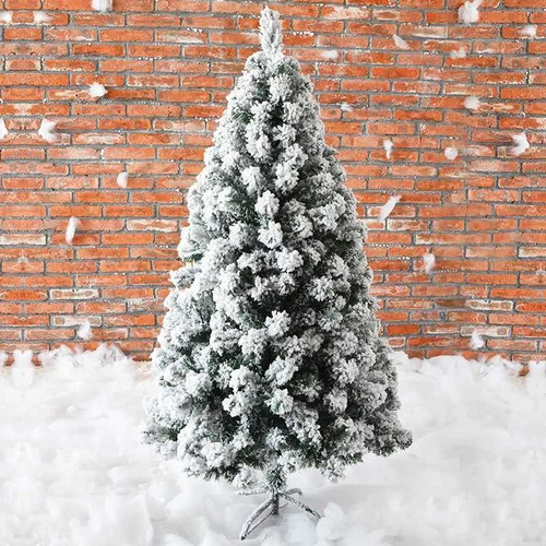 Árbol De Navidad Pino Nevado 2.10 Mts Premium