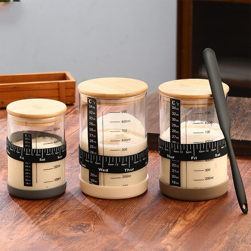 Kit De Jarro De Fermentera Brova Base De Silicona De 900 Ml