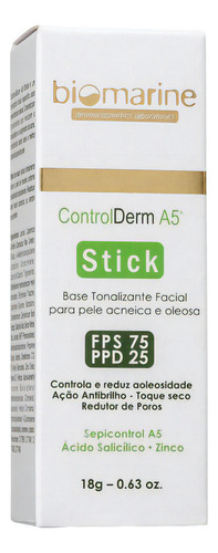 Base de maquiagem Biomarine Control Derm 0 - 18mL