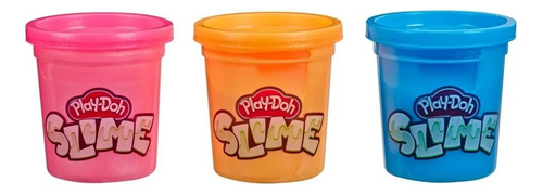 Pack Play Doh Slime 6 Latas Diferentes Colores