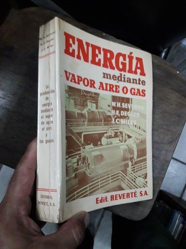 Libro Energia Mediante Vapor,aire O Gas Severns