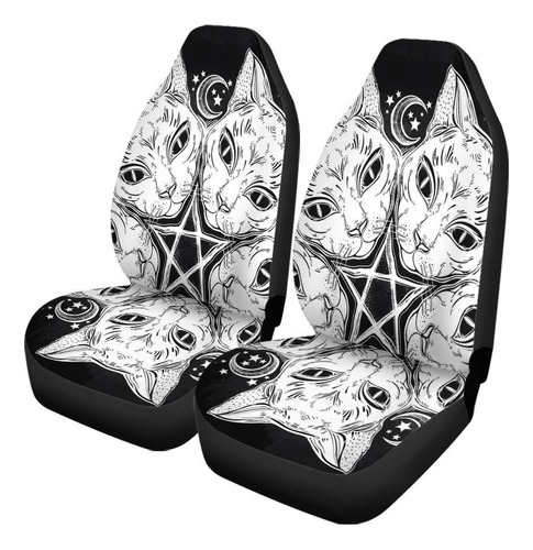 Cubiertas De Asiento De Automovil De Pinbayo Cabeza De Gato 