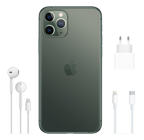 iPhone 11 Pro Max 256 GB Verde-meia-noite 4 GB RAM