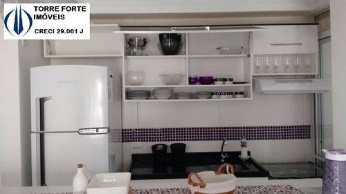 Imagem 10 de 12 de Lindo Apartamento Com 2 Dormitórios E 1 Vaga Na Vila Andrade - 1468