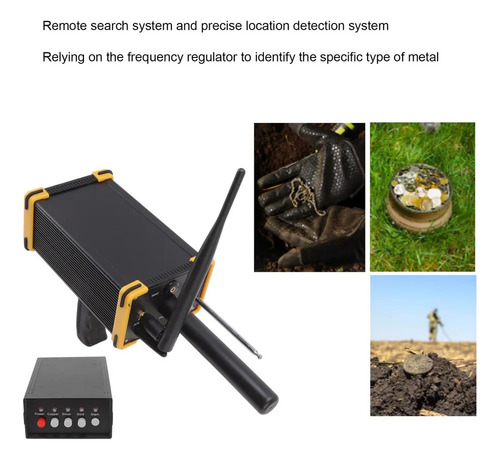 Detector De Metales Profundidad 15 Metros, Rango 1000 Metros
