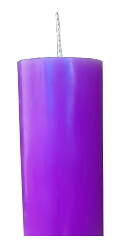 Kit 4 Velas Votivas 7 Sete Dias Colorida Lilás