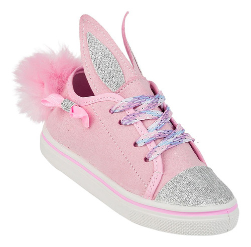 Tenis Moda Niña Rosa Textil Willis 01603801