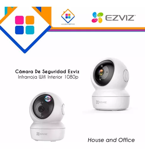 Cámara De Seguridad Infrarroja Wifi Ezviz Interior 1080p Color Blanco