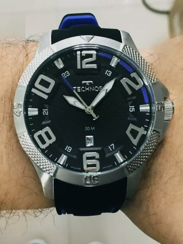 Relógio Masculino Technos 2117lcd/8p Nf-e Original Garantia