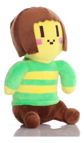2pcs Undertale Frisk Chara Boneca Pelúcia Brinquedo Presente