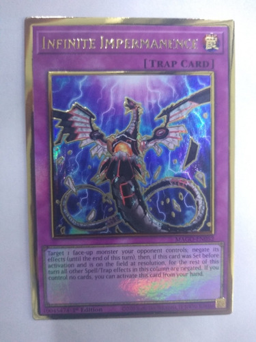 Infinite Importance Maximum Gold Rare Yugioh