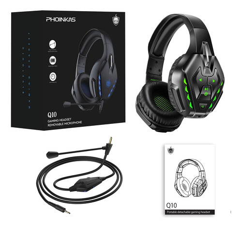 Auriculares Para Juegos Phoinikas Ps5 Para Ps4 Pc Switch Xbo