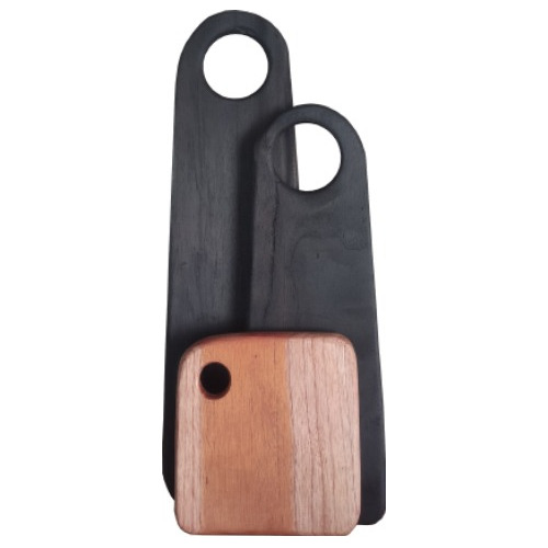 Box.01 Tablas Madera Gourmet Picadas Selva Black/cedro