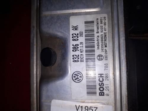 Imagem 3 de 3 de Kit Módulo De Injeção Polo 08 1.6 8v Gas 032906032ak V1957