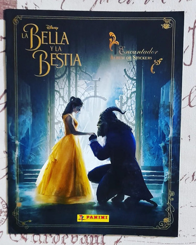 .- Album La Bella Y La Bestia Panini, Completo Pegado