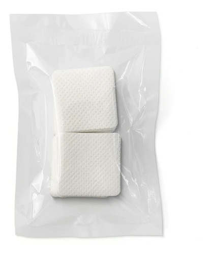 100 Toallitas De Papel Y Algodón Para Eliminar Pegamento Par