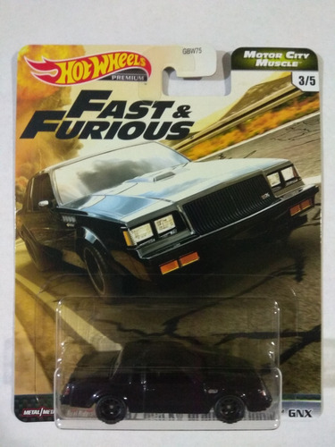 Hot Wheels Premium Rapido Furioso 87 Buick Grad National Pm7