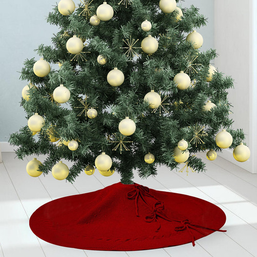 Falda Para De Navidad, Decoración Para De Rojo 36 Pulgadas