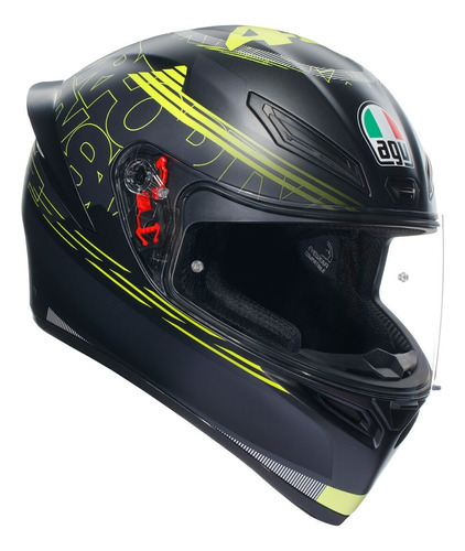 Casco Cerrado Agv K-1 Ece2205 Top-track 46 Xl