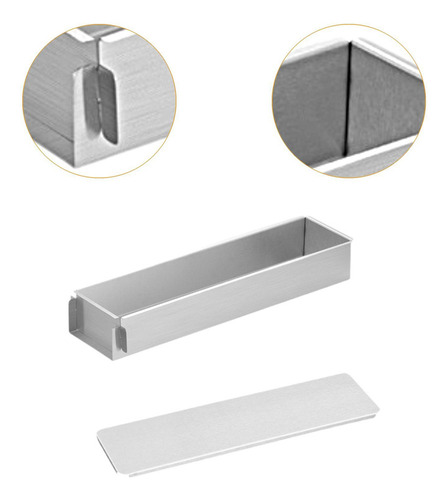 Molde Rectangular Para Postres, Resistente Y 30cm Con Tapa