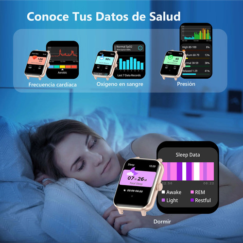 Reloj Smartwatch Inteligente Bluetooth Llamada Asistente Voz