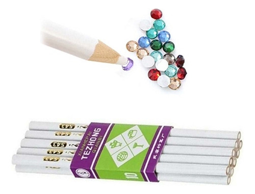Lápis Pega Strass - Branco - Utfr.843
