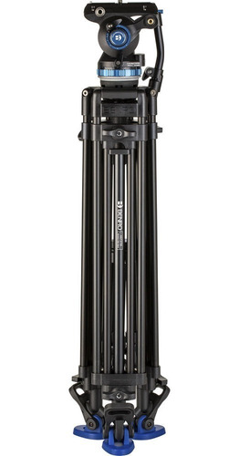Imagem 8 de 10 de Tripé Benro Tubo Duplo A673tmbs8 Pro Cabeça Hidráulica 8kg