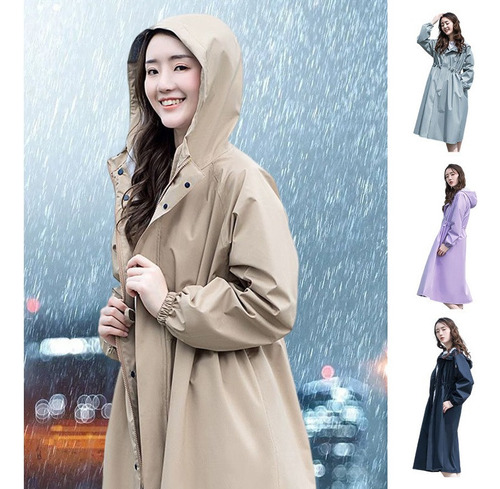 A Chubasquero Impermeable, Chaqueta Impermeable Para Mujer