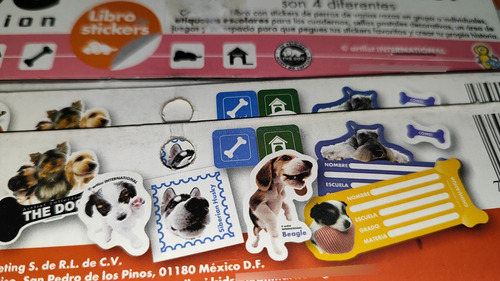 The Dog Libro De Stickers Colección Completa (Usado)