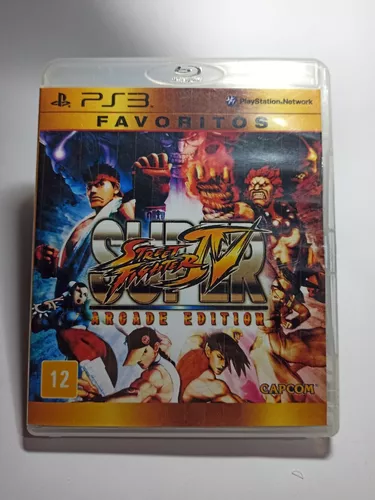 Jogo Super Street Fighter Iv - Xbox 360 - Física - Original