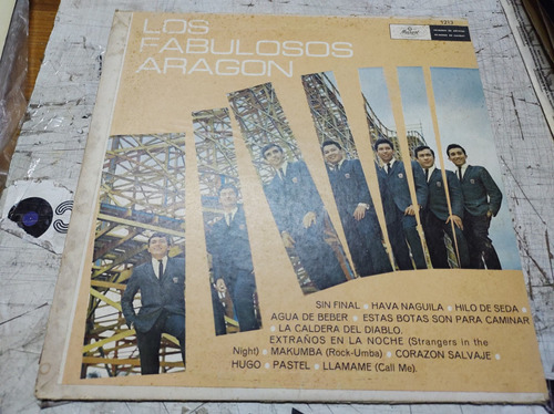 Los Aragón Fabulosos Sin Final Vinyl, Lp, Acetato