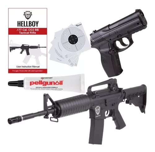 Rifle Hellboy M4 De Balines y CO2