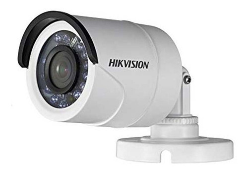 Câmera de segurança Hikvision DS-2CE16D0T-IRF com resolução de 2MP visão nocturna incluída branca
